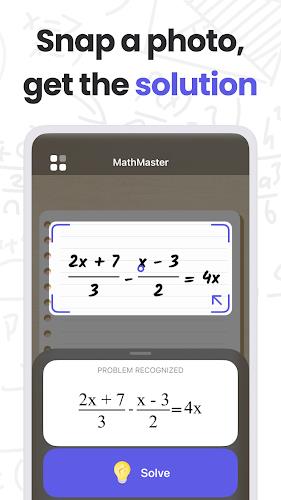 MathMaster: Math Solver & Help Ekran Görüntüsü 0