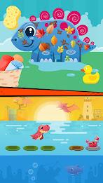 Dinosaur games - Kids game ภาพหน้าจอ 1