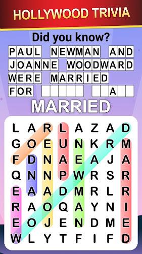 Word Search World Hollywood Screenshot 2