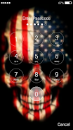 Skull Lock Screen स्क्रीनशॉट 1