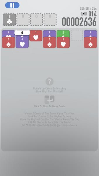 Double Up Solitaire ภาพหน้าจอ 1