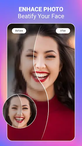 Aibi Photo: AI Photo Enhancer Schermafbeelding 1