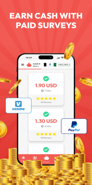 HeyPiggy - Earn with Surveys Ảnh chụp màn hình 2