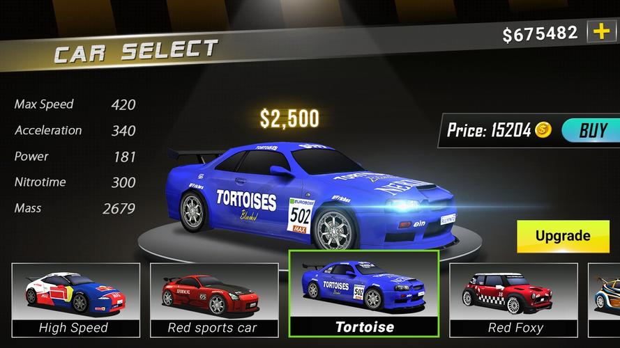 Drag Race 3D - Car Racing Game Captura de pantalla 2