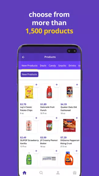 Schermata getir: groceries in minutes 2