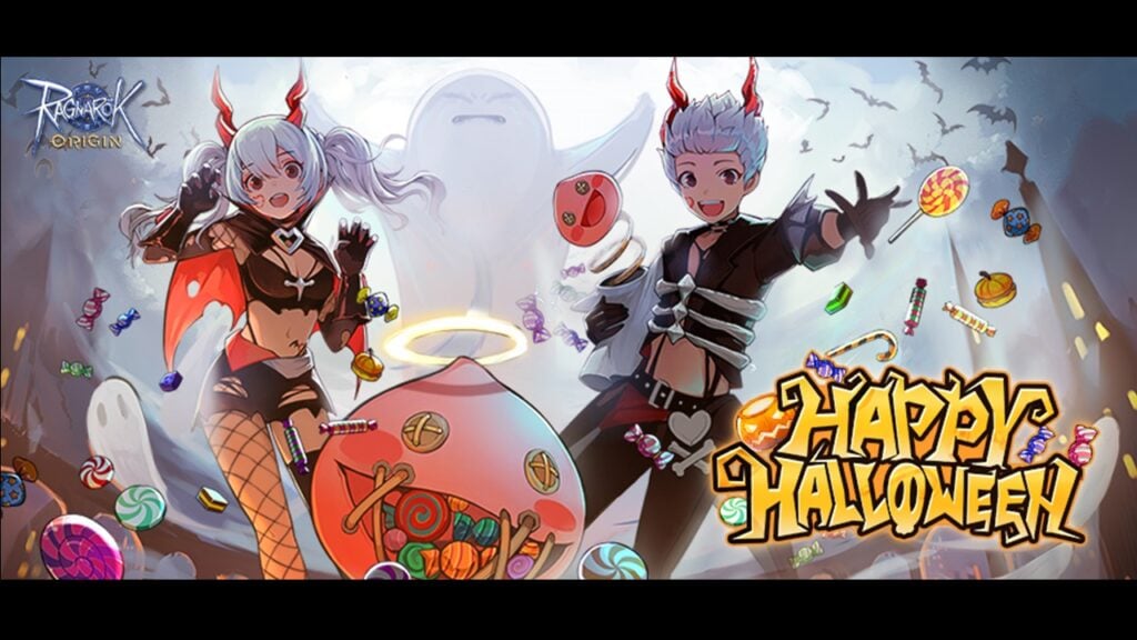 Ragnarok Origin está comemorando o Halloween com chapéus e brindes exclusivos!