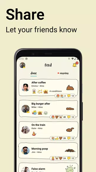 Poopie - Poop Map & Calendar স্ক্রিনশট 0