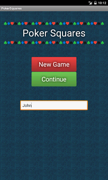 Poker Squares Screenshot 1