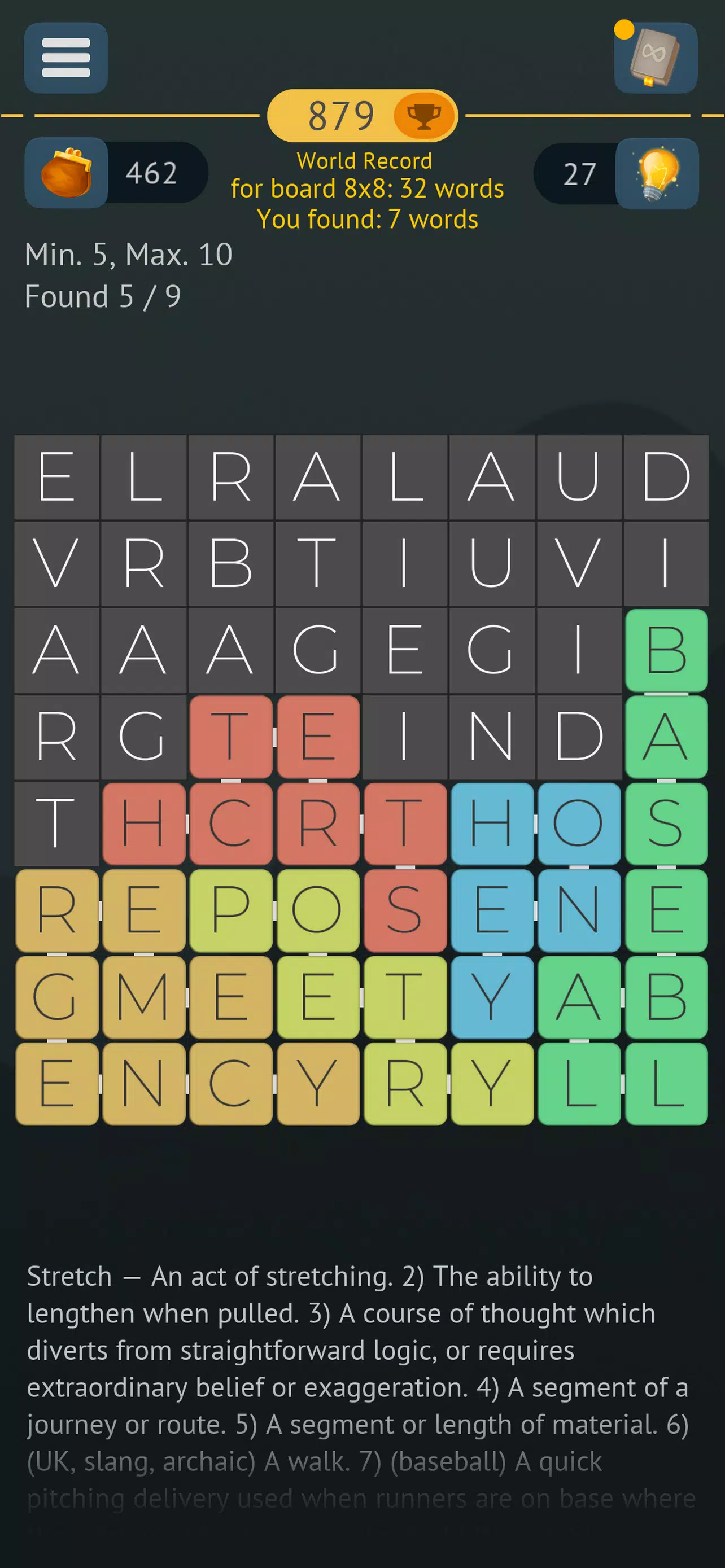 Word Search Infinite Puzzles Screenshot 2