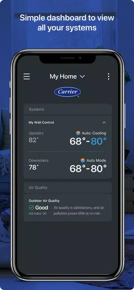 Carrier Home ภาพหน้าจอ 0