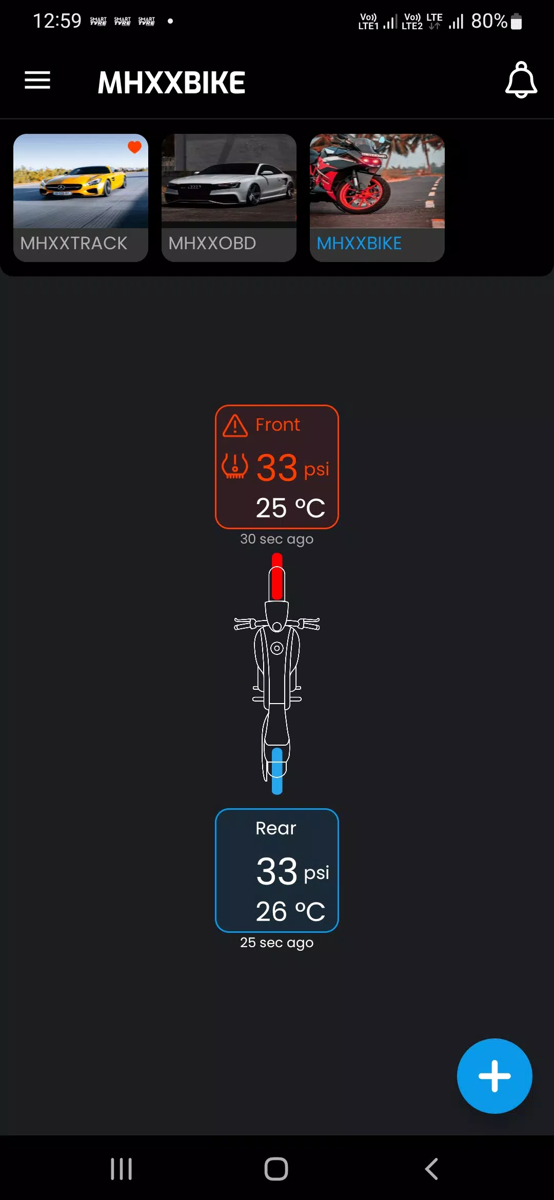 SMART TYRE CAR & BIKE スクリーンショット 1