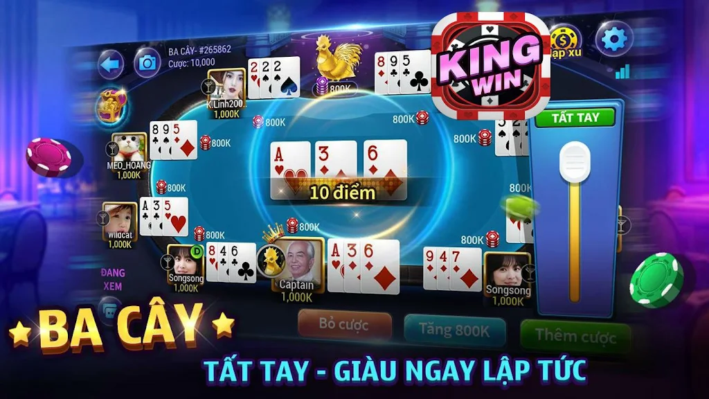 Game danh bai doi thuong King Win Captura de pantalla 1