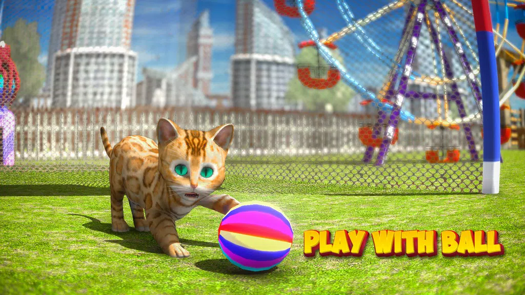 Kitten Game Pet Cat Simulator スクリーンショット 3