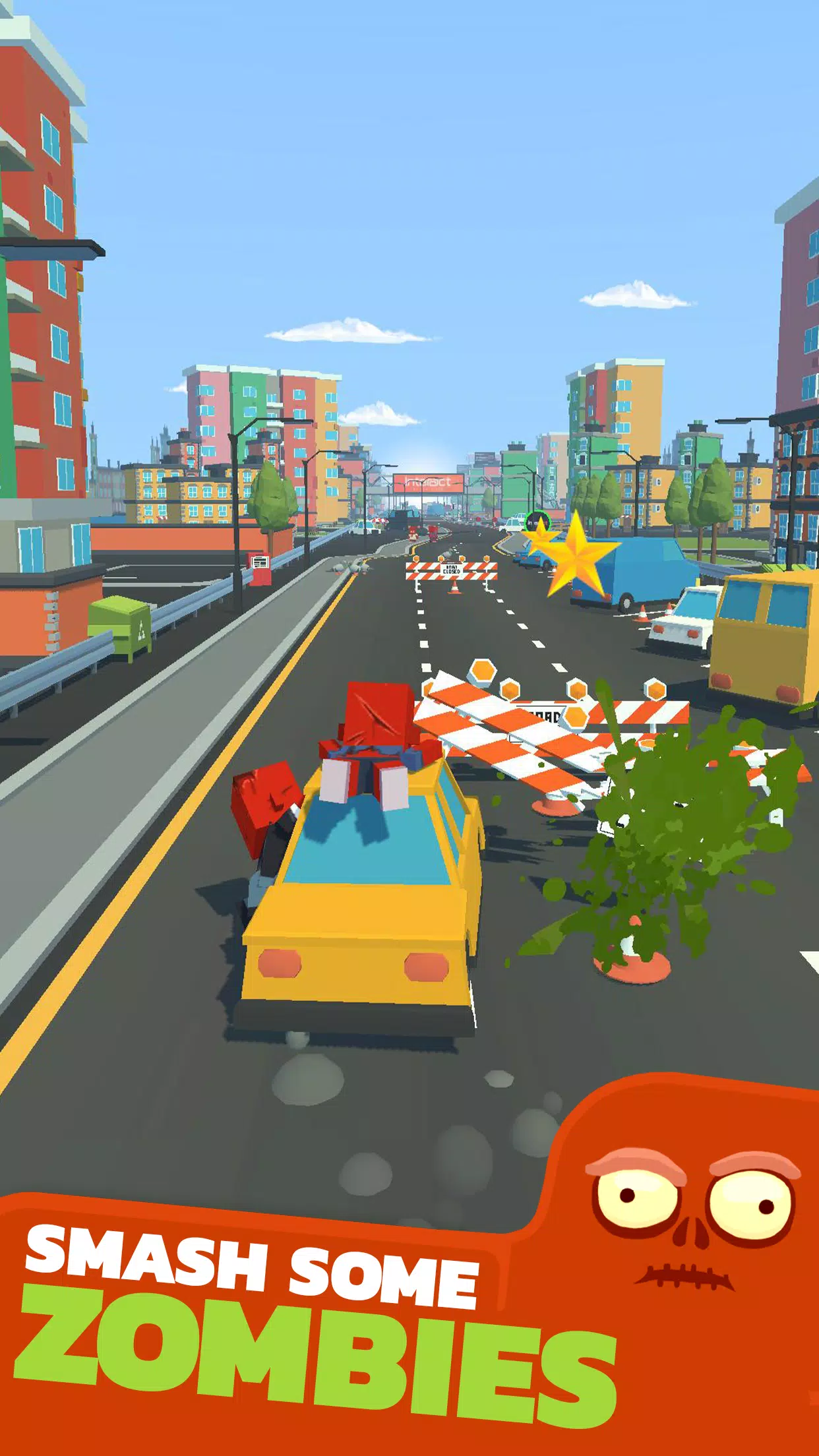 Zombie Road Rush 스크린샷 1