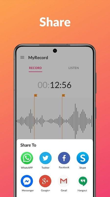 Voice Recorder & Voice Memos Schermafbeelding 0