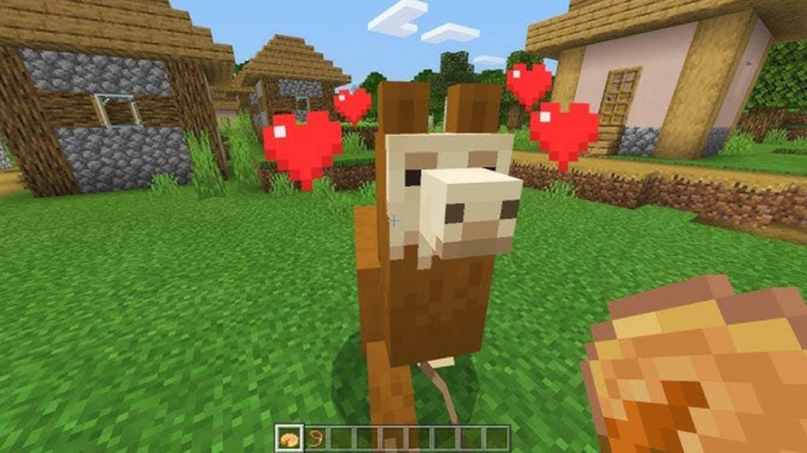 Llamas in Minecraft