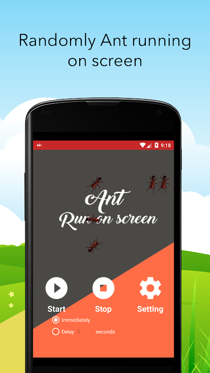 Ant Run on Screen Prank應用截圖第0張