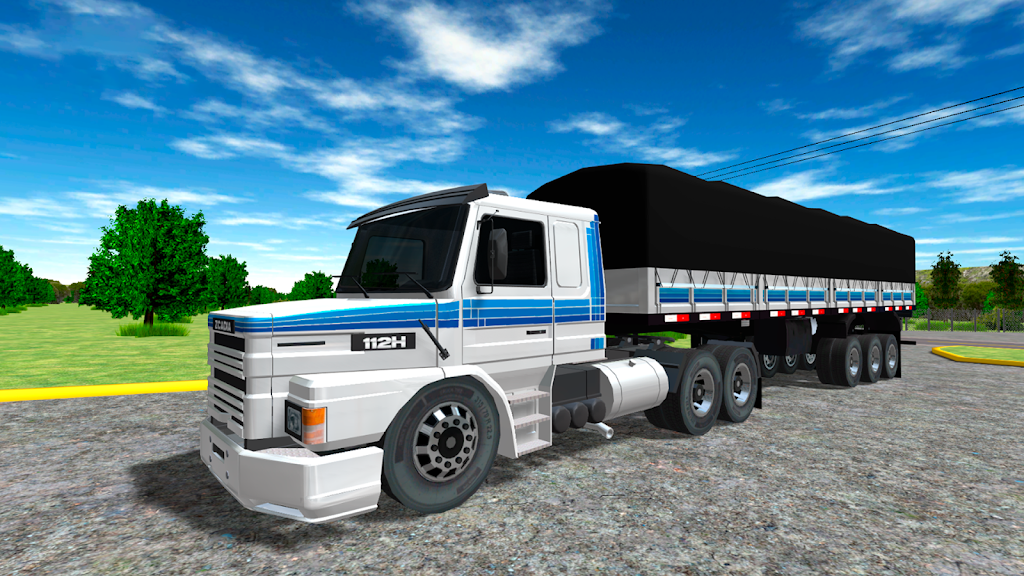 Truck Sim Brasil ဖန်သားပြင်ဓာတ်ပုံ 0