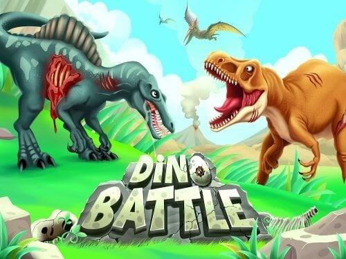 Dino Battle Tangkapan skrin 0