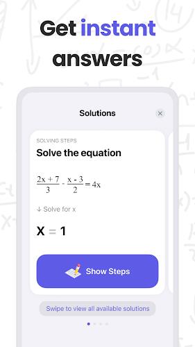 MathMaster: Math Solver & Help Tangkapan skrin 1