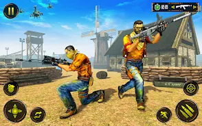 FPS Army Gun Shooting 3D Games Captura de tela 2