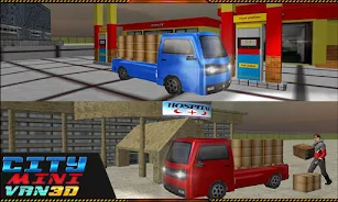 US Driver Transport Truck Game Zrzut ekranu 0