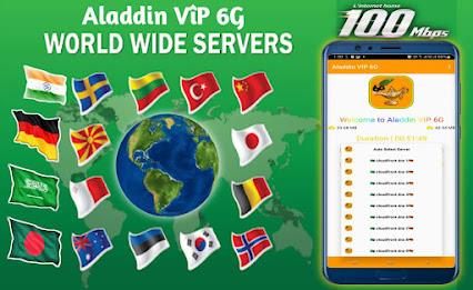 Aladdin VIP 6G-Secure Fast VPN Zrzut ekranu 3