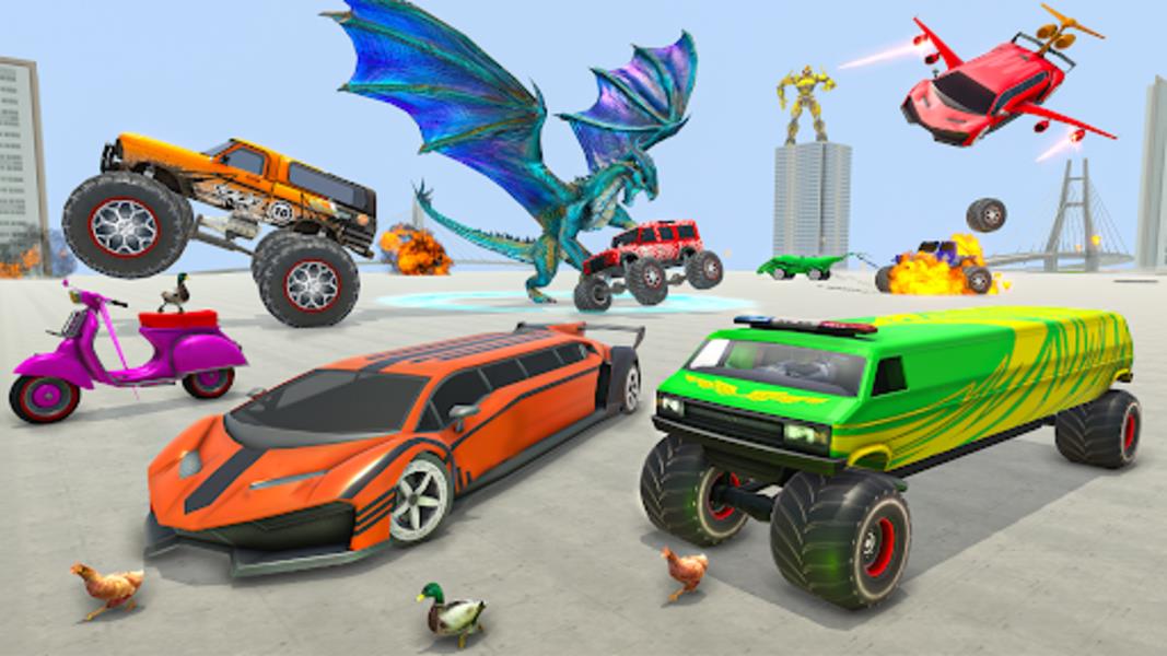 Army Robot Car Game:Robot Game ภาพหน้าจอ 2