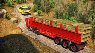 Offroad 18 Wheeler Truck Drivi Captura de tela 1