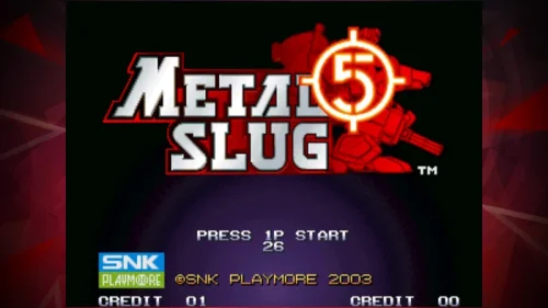 Schermata METAL SLUG 5 ACA NEOGEO 1