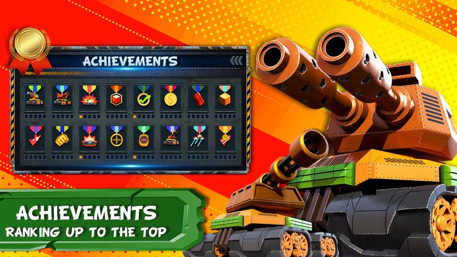 Tank Battles 2D Скриншот 2