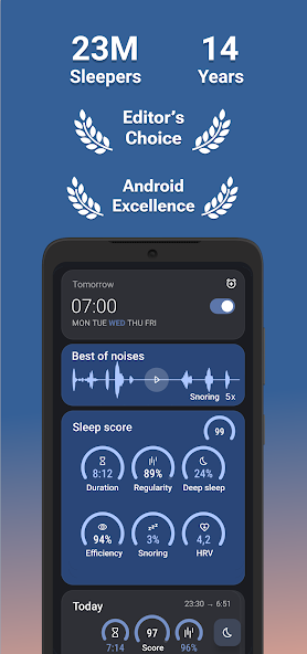 Sleep as Android: Bon sommeil Capture d'écran 0