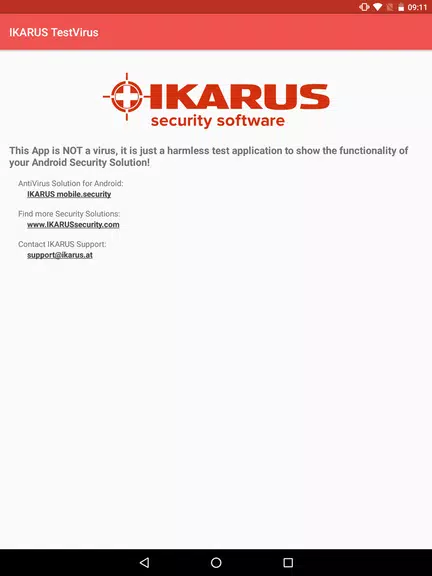 IKARUS TestVirus Capture d'écran 3