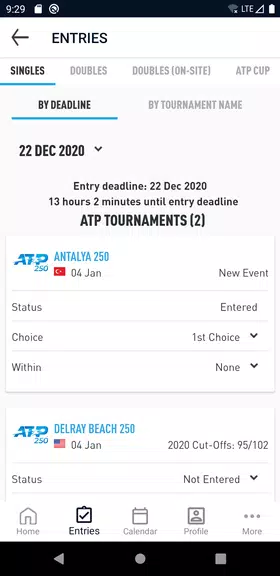 ATP PlayerZone Tangkapan skrin 2