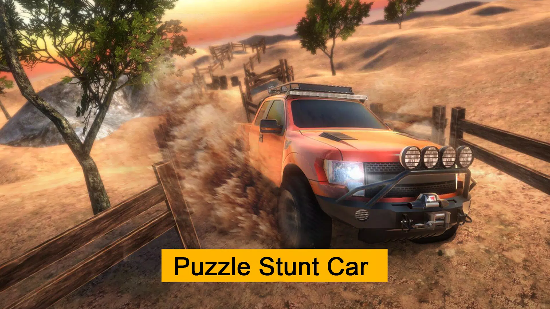 Puzzle Stunt Car ဖန်သားပြင်ဓာတ်ပုံ 0