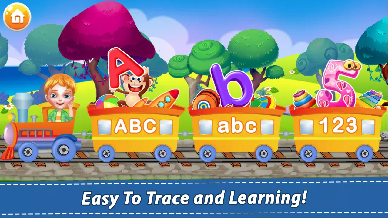 ABC Kids Tracing Games Schermafbeelding 1