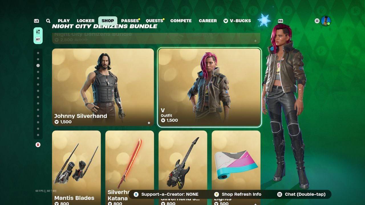 Cyberpunk 2077 Developer သည် Fortnite တွင်ယောက်ျားများမရှိခြင်းကိုရှင်းပြသည်