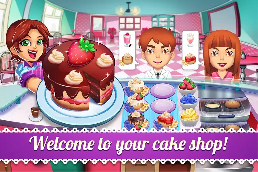 My Cake Shop: Candy Store Game Captura de tela 0