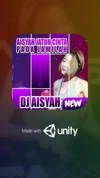 Piano Tiles DJ Aisyah Jamilah Captura de pantalla 0