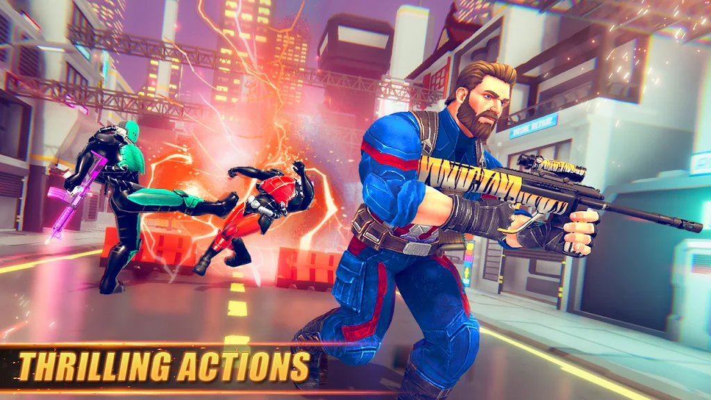 Superhero FPS Shooting Battles應用截圖第0張