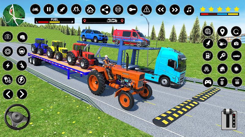 Car Transporter PRO Truck Game Schermafbeelding 0