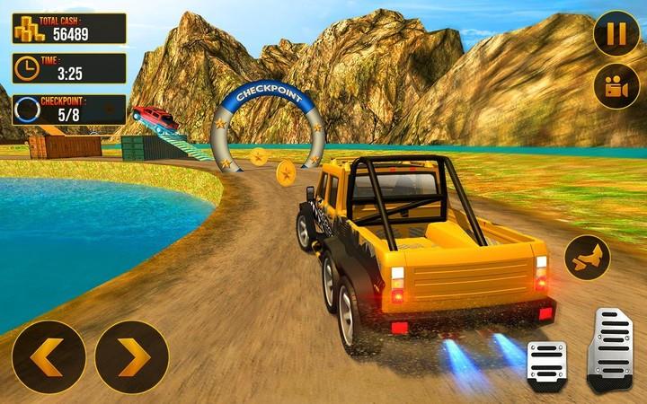 Uphill Jeep Driving Simulator Zrzut ekranu 2