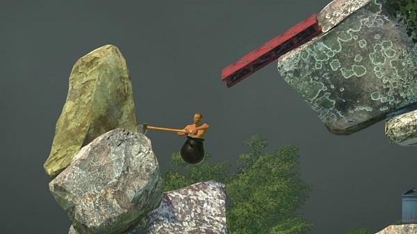 Getting Over It with Bennett Foddy スクリーンショット 2