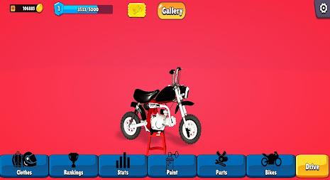 Wheelie King 6 : Moto Rider 3D Ảnh chụp màn hình 0