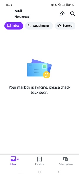 Schermata Yahoo Mail 3