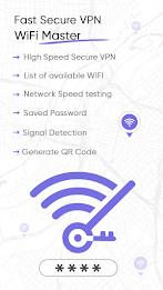 Fast Secure VPN - WiFi Master Ảnh chụp màn hình 2