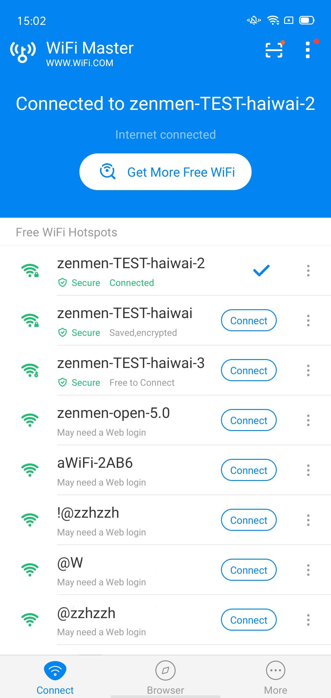 WiFi Master – सुरक्षित स्क्रीनशॉट 0