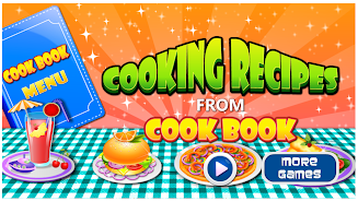 Cook Book Recipes Cooking game Скриншот 0