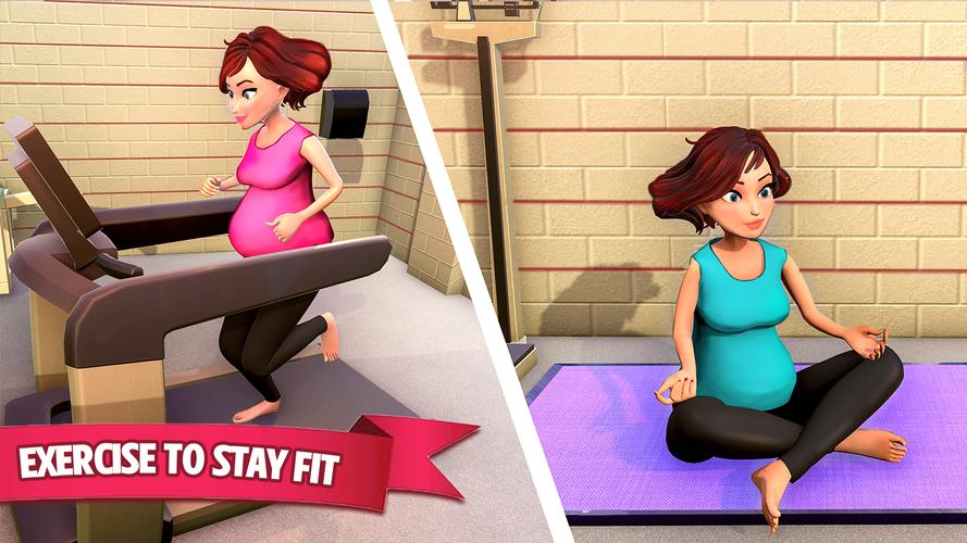 Pregnant Mom Simulator 3d Скриншот 3