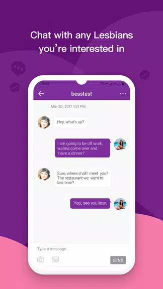 Les: Lesbian Dating & Chat App Captura de pantalla 3
